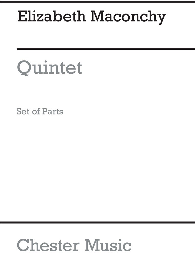 Oboe Quintet (Parts)